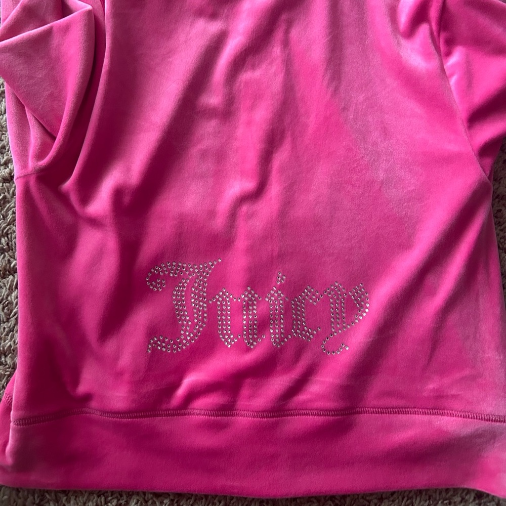 Authentic Juicy Couture velour tracksuit set